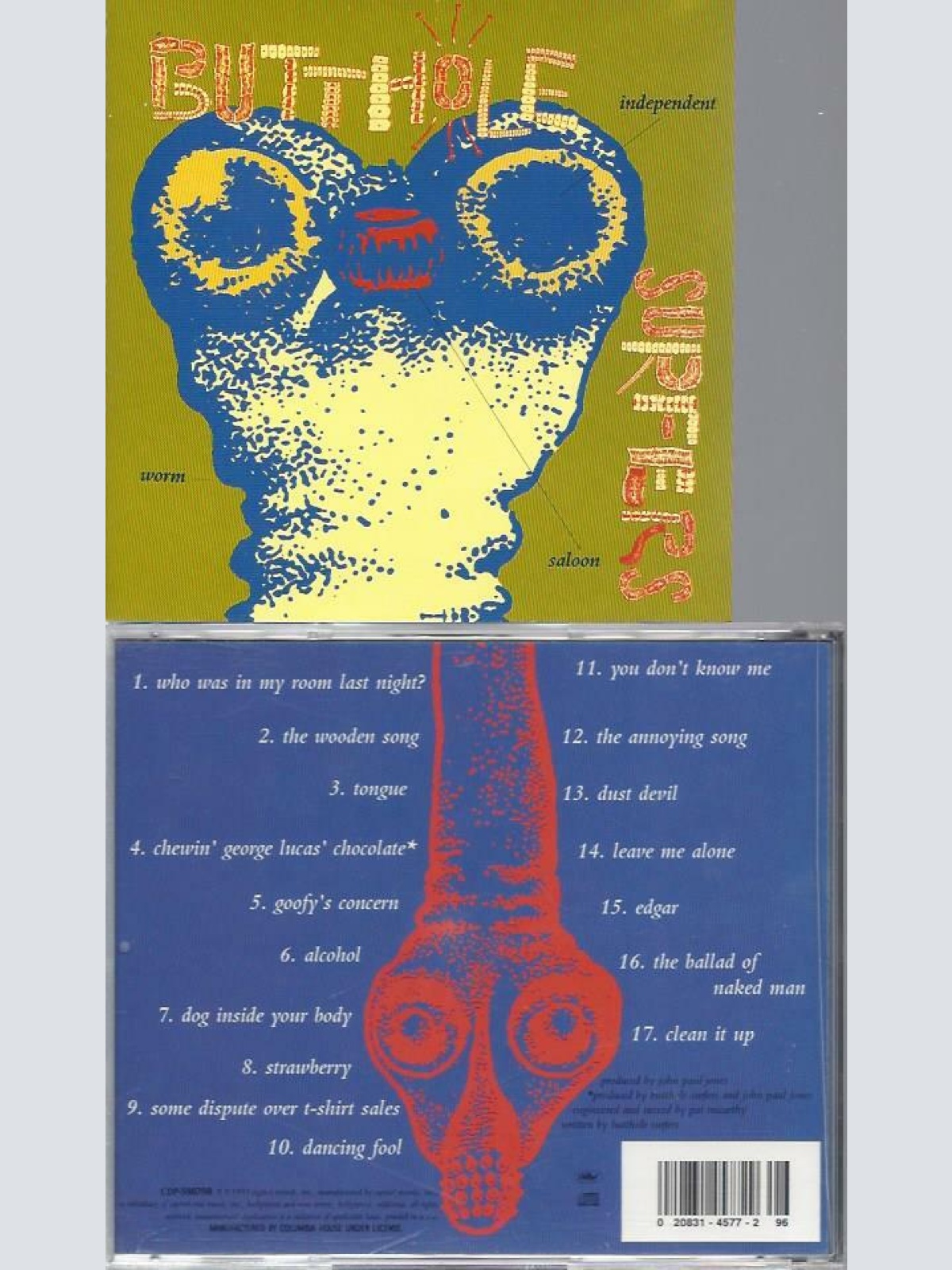 CD -- Butthole Surfers  Independent Worm Saloon // US