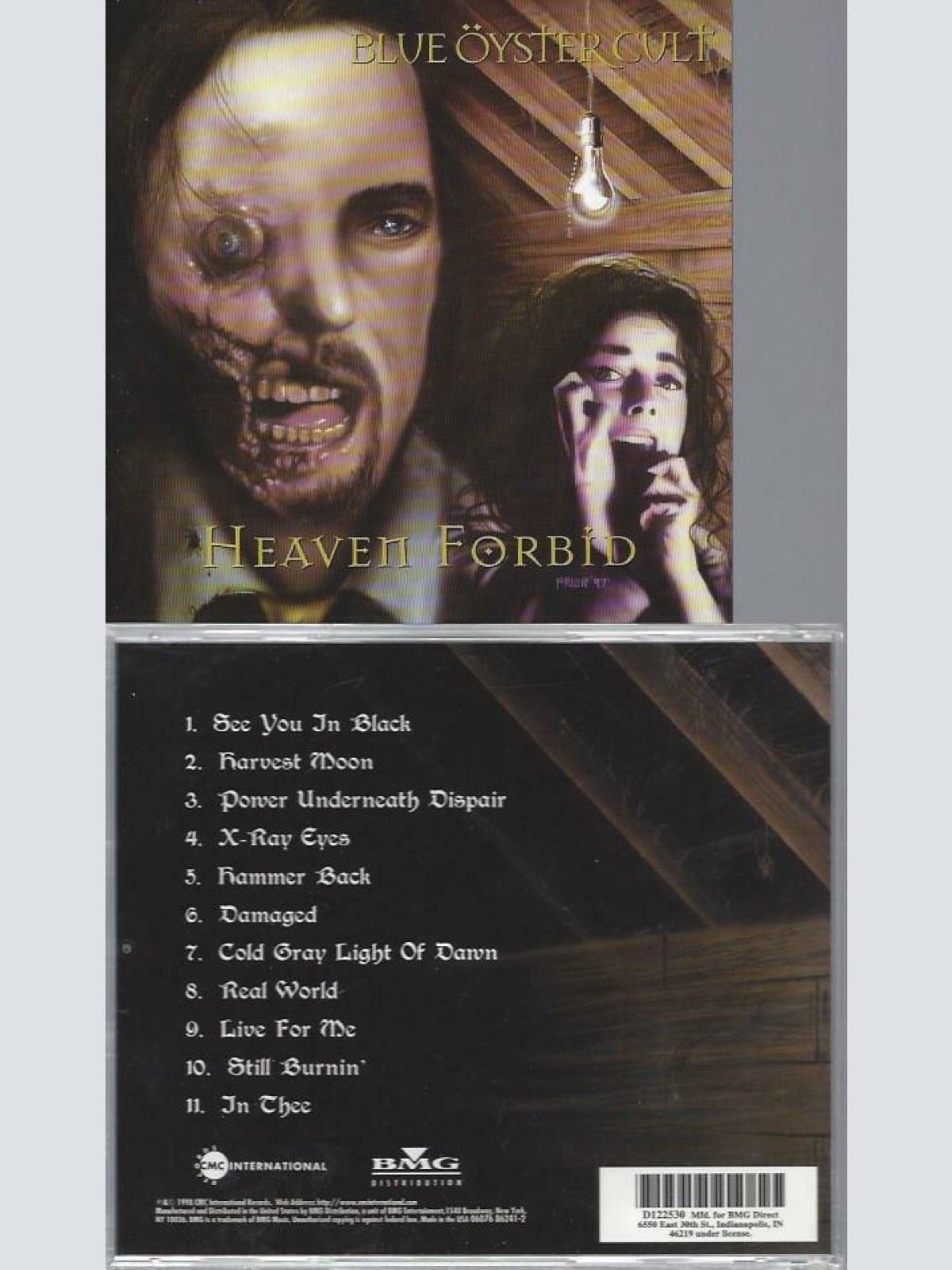 CD --   Blue Öyster Cult – Heaven Forbid      // US