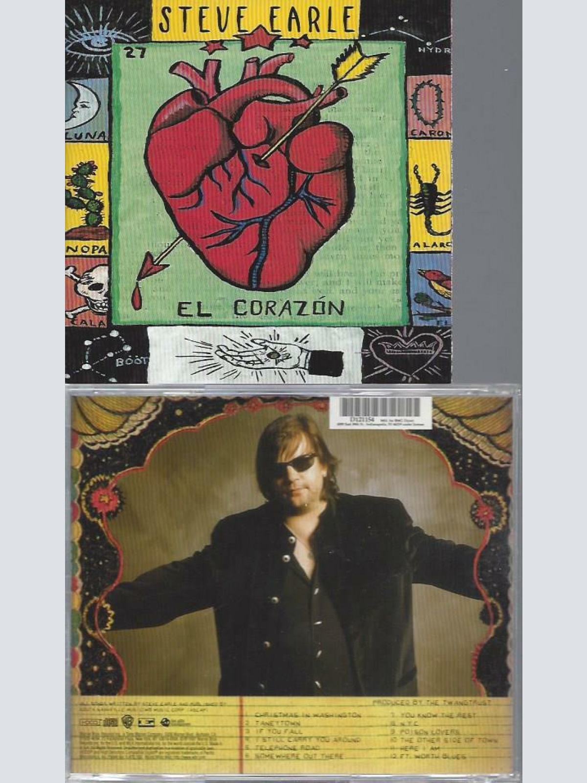 CD --  Steve Earle – El Corazón // US