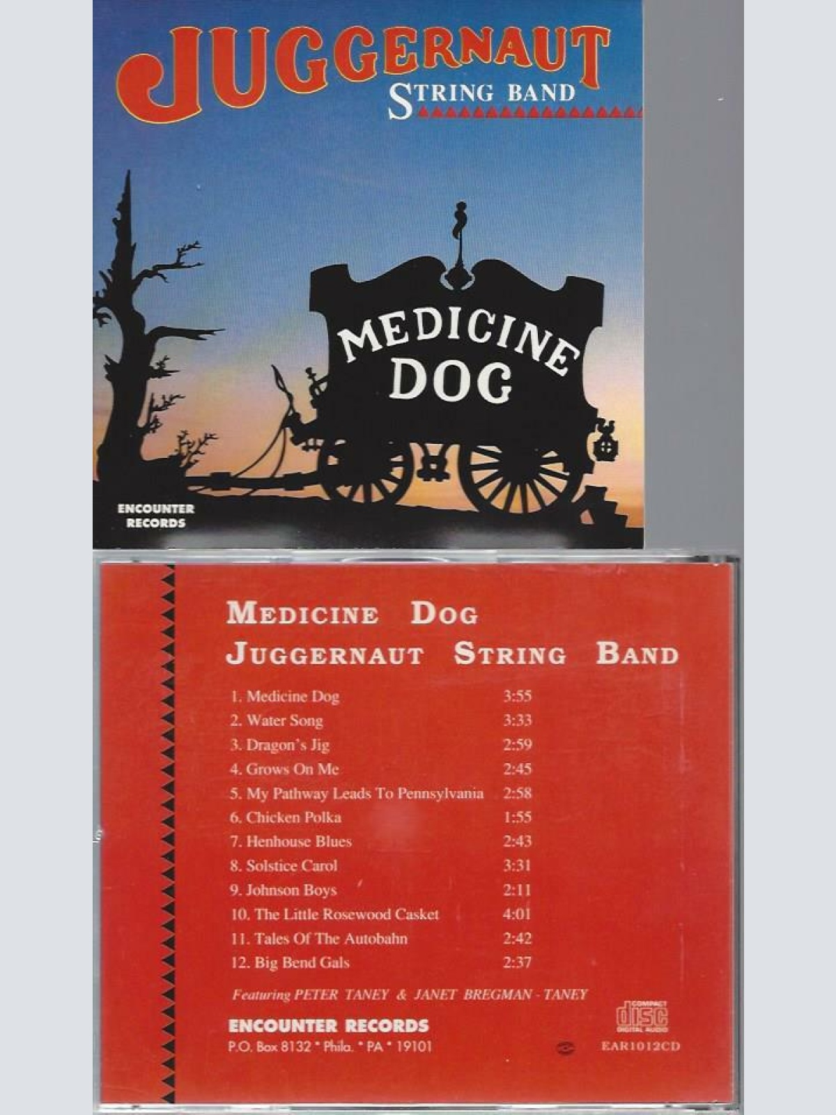 CD --  Juggernaut String Band Medicine Dog