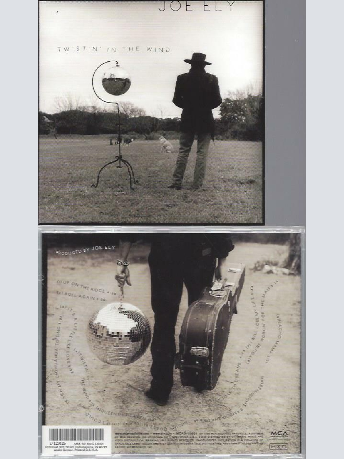 CD --   Joe Ely  Twistin' In The Wind // US