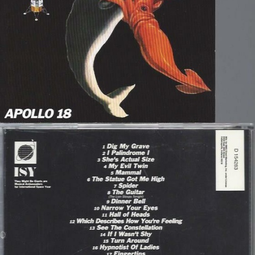 CD --  They Might Be Giants  Apollo 18