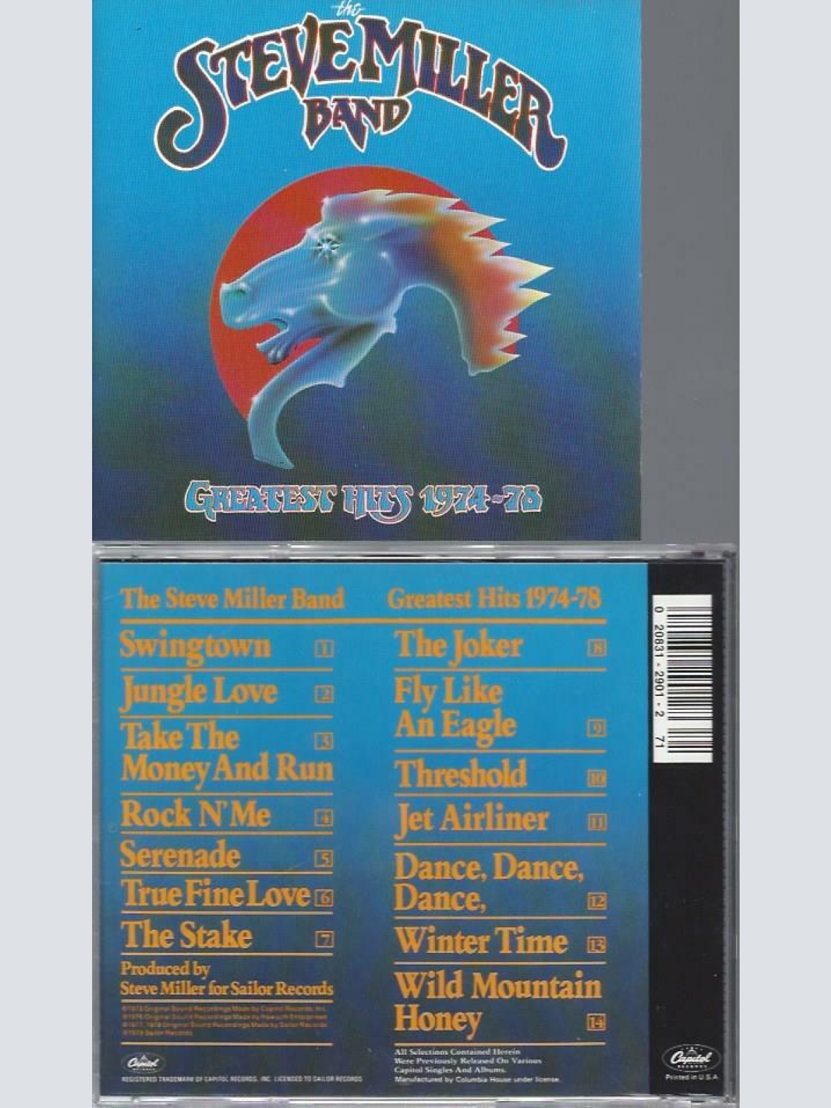 CD --  Steve Miller Band  Greatest Hits 1974-78