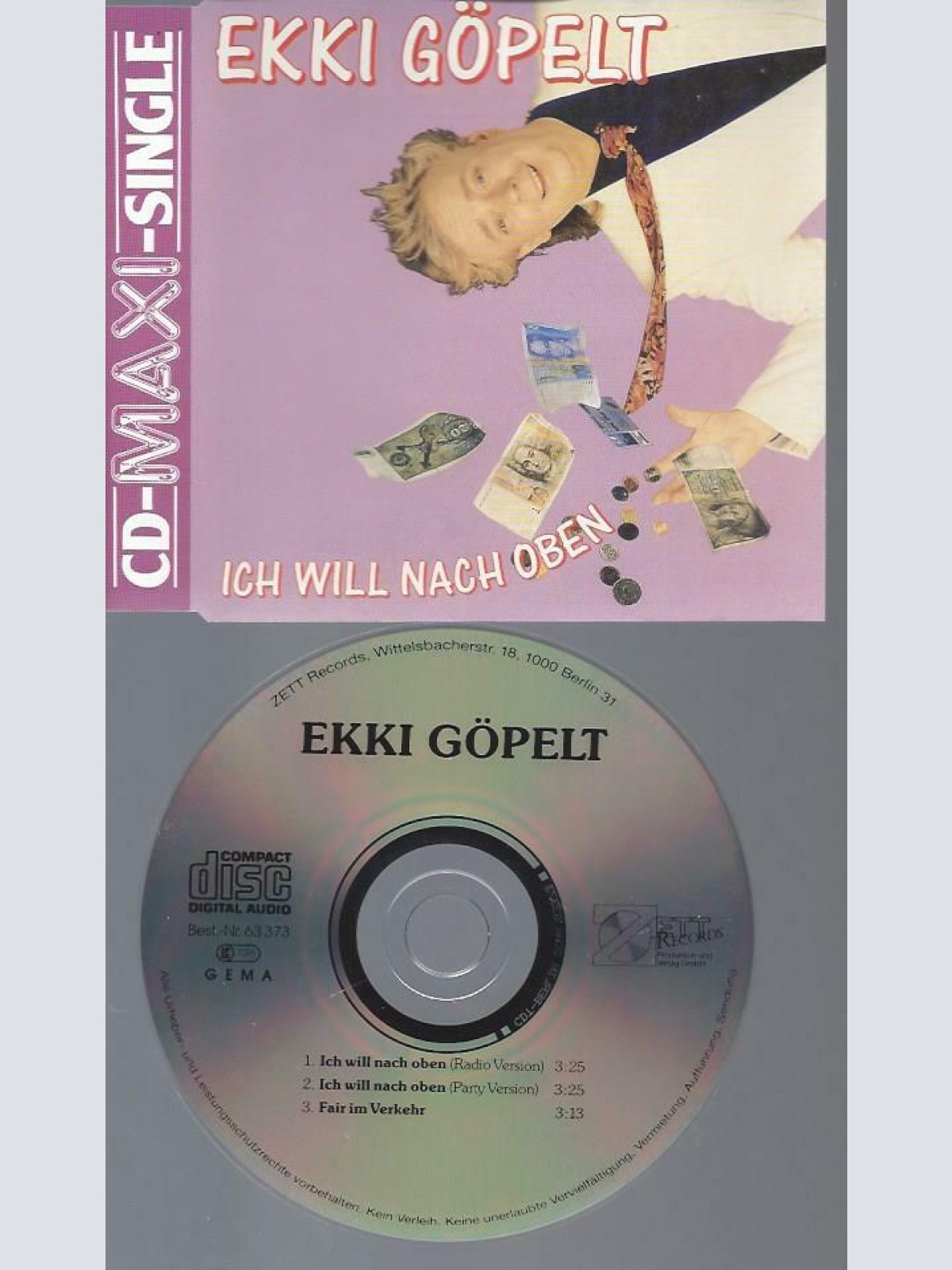 CD -Ekki Göpelt Ich will nach oben