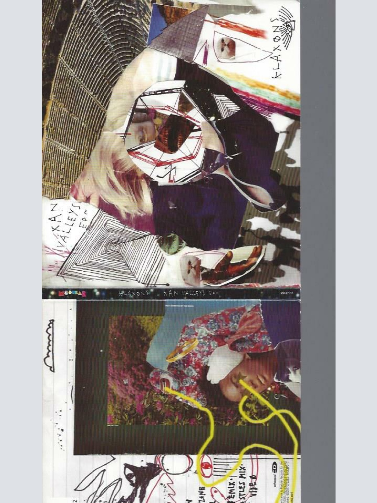 CD -  Klaxons  Xan Valleys EP