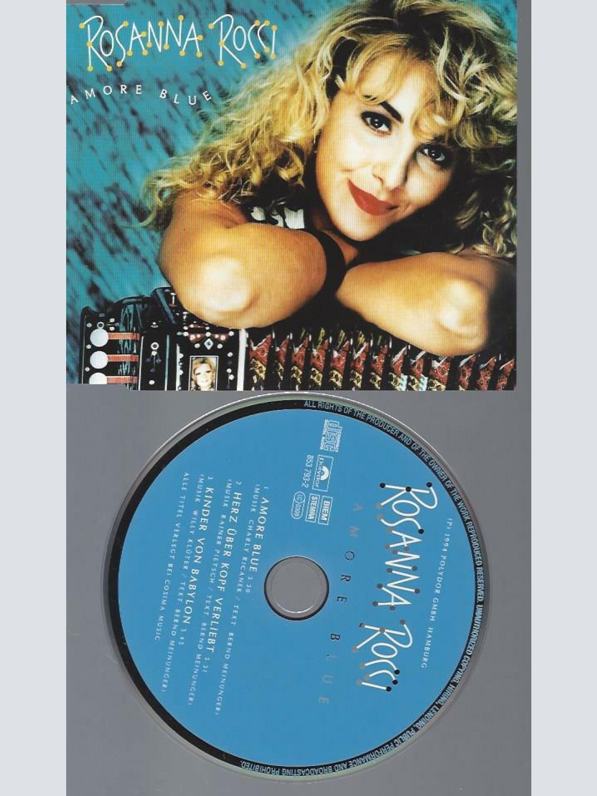 CD --Rosanna Rocci Amore Blue