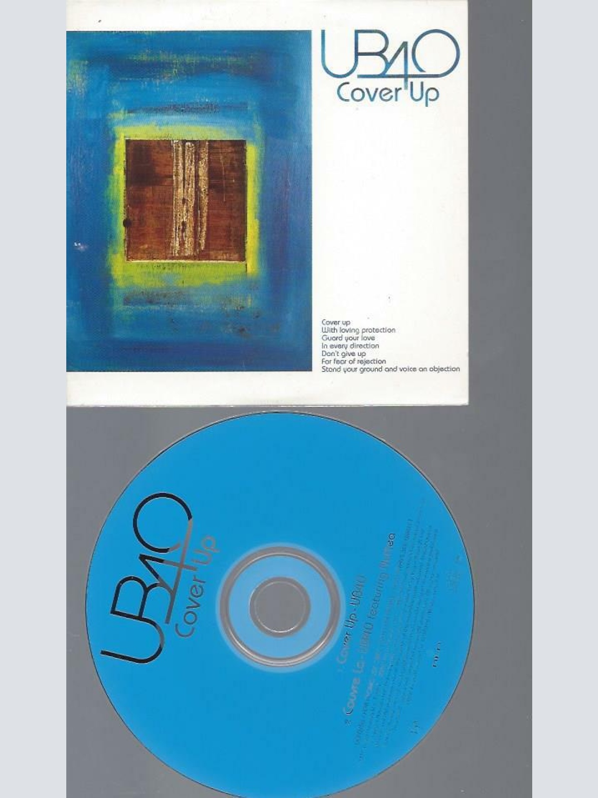 CD --UB40  Cover Up  Promo