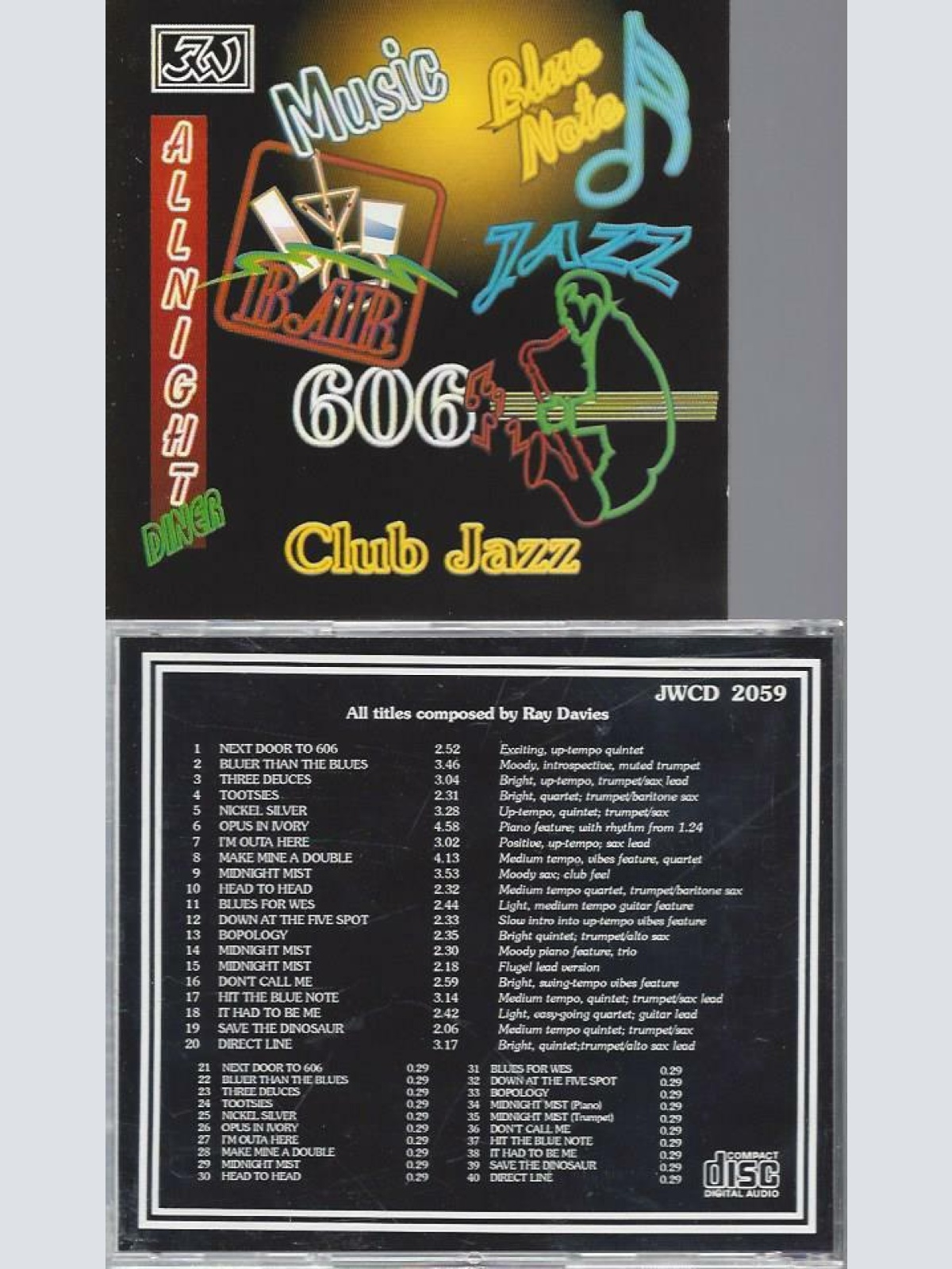 CD --  Club Jazz  Ray Davis