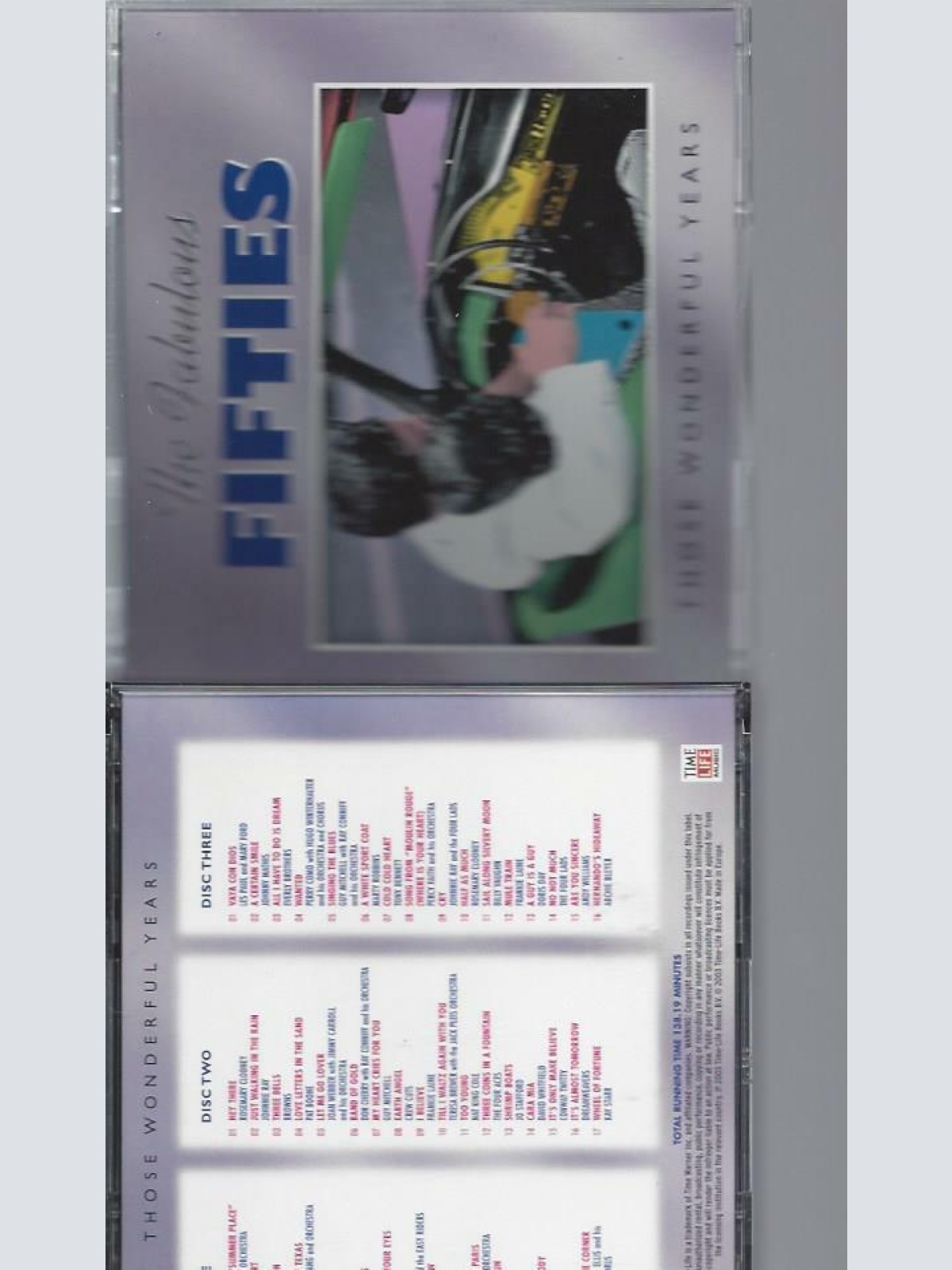 CD -- The Fabulous FIfties - Those Wonderful Years  // 3 CDs