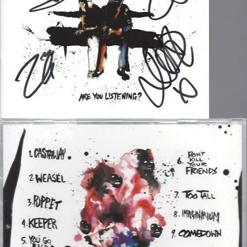 CD --  The Franklys – Are You Listening  // signed