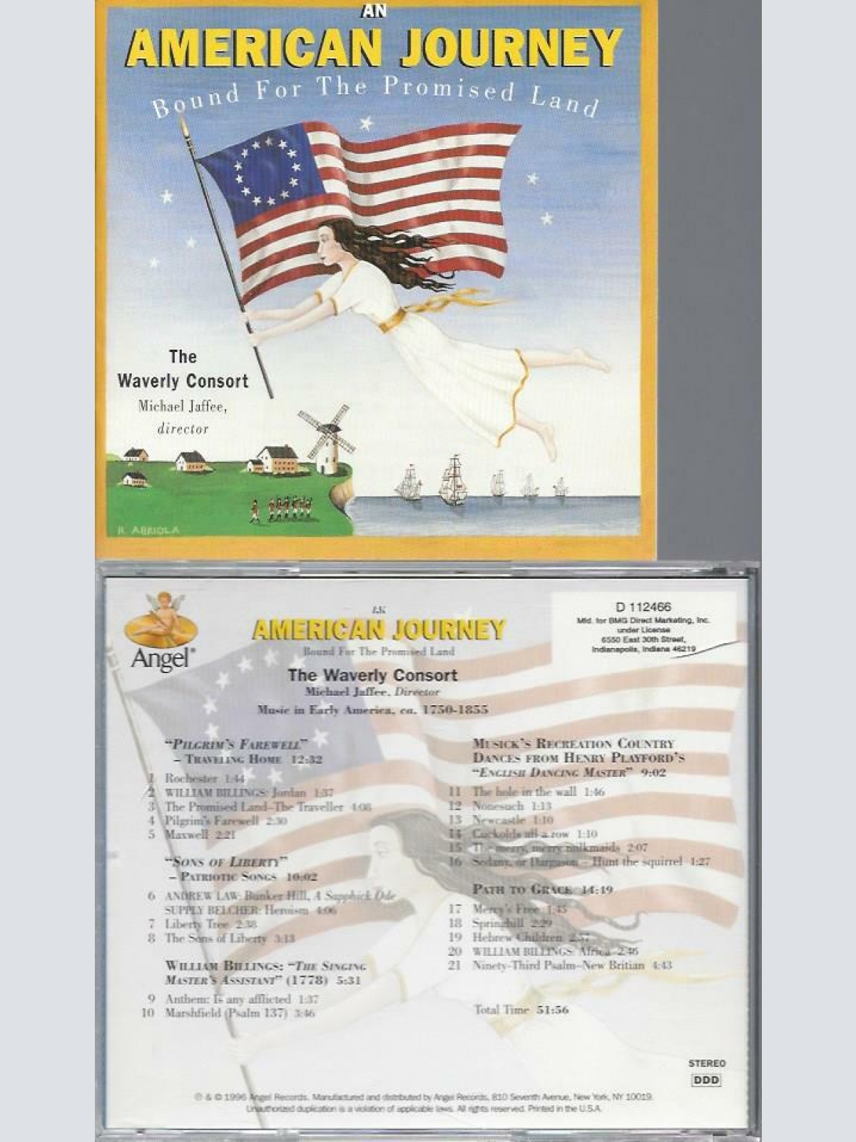 CD -The Waverly Consort An American Journey