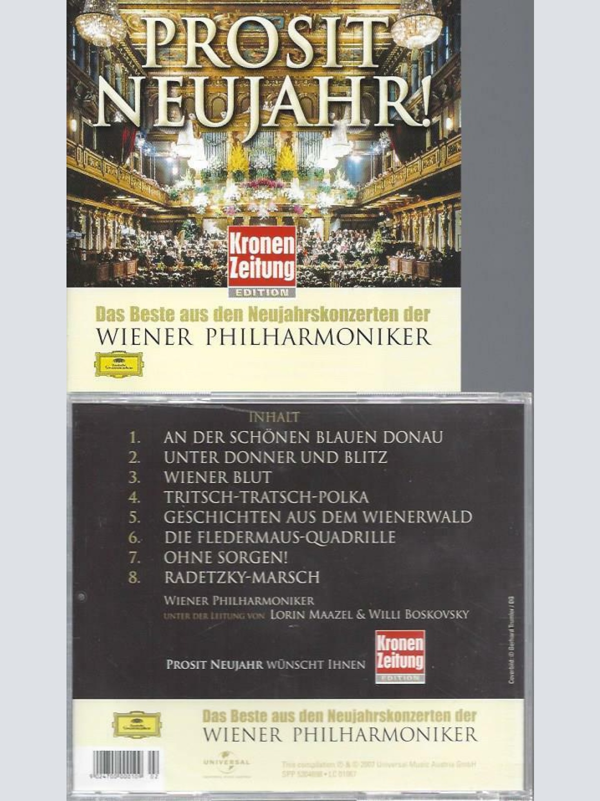 CD -Das Beste aus den Neujahrskonzerten der Wiener Philharmoniker