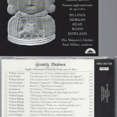 CD -Goostly Psalms His Majestie's Clerkes Paul Hillier