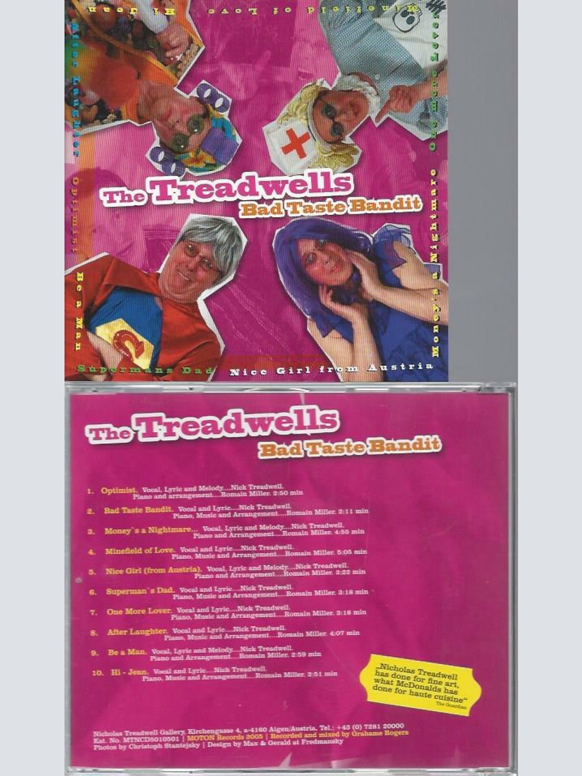 CD -The Tread wells Bad Taste Bandit