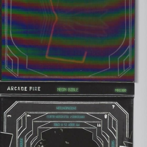 CD - Arcade Fire Neon Bible //  MRG 300 // Box