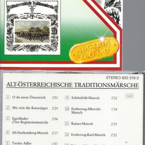 CD -Altösterreichische Traditionsmärsche