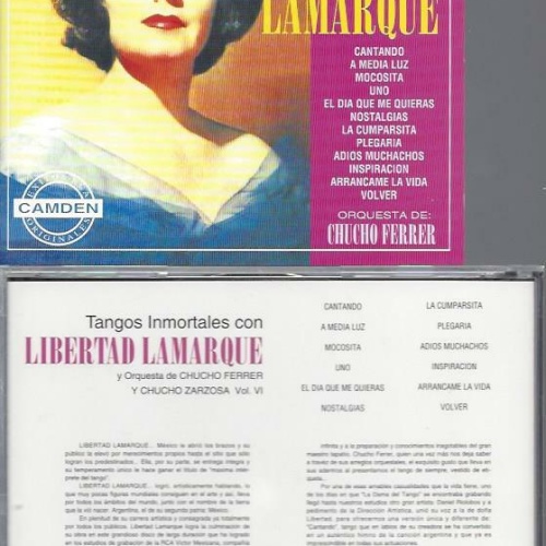 CD -Libertad Lamarque Tangos Inmortales