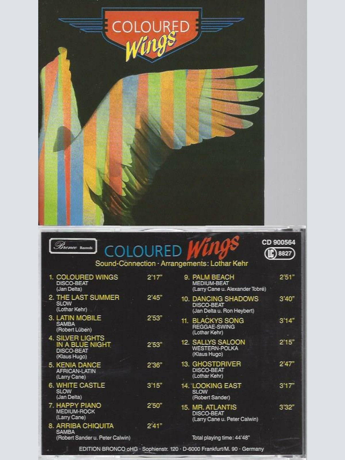 CD -Coloured Wings Lothar Kehr