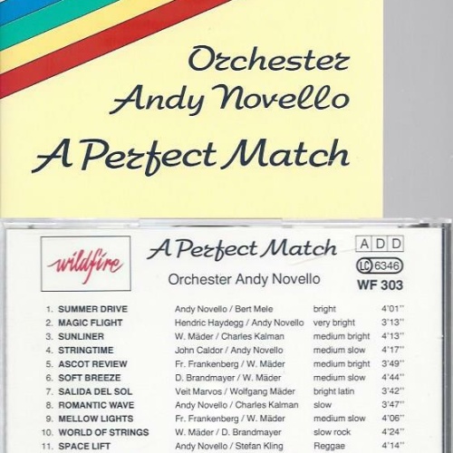 CD -Orchester Andy Novello A Perfect Match