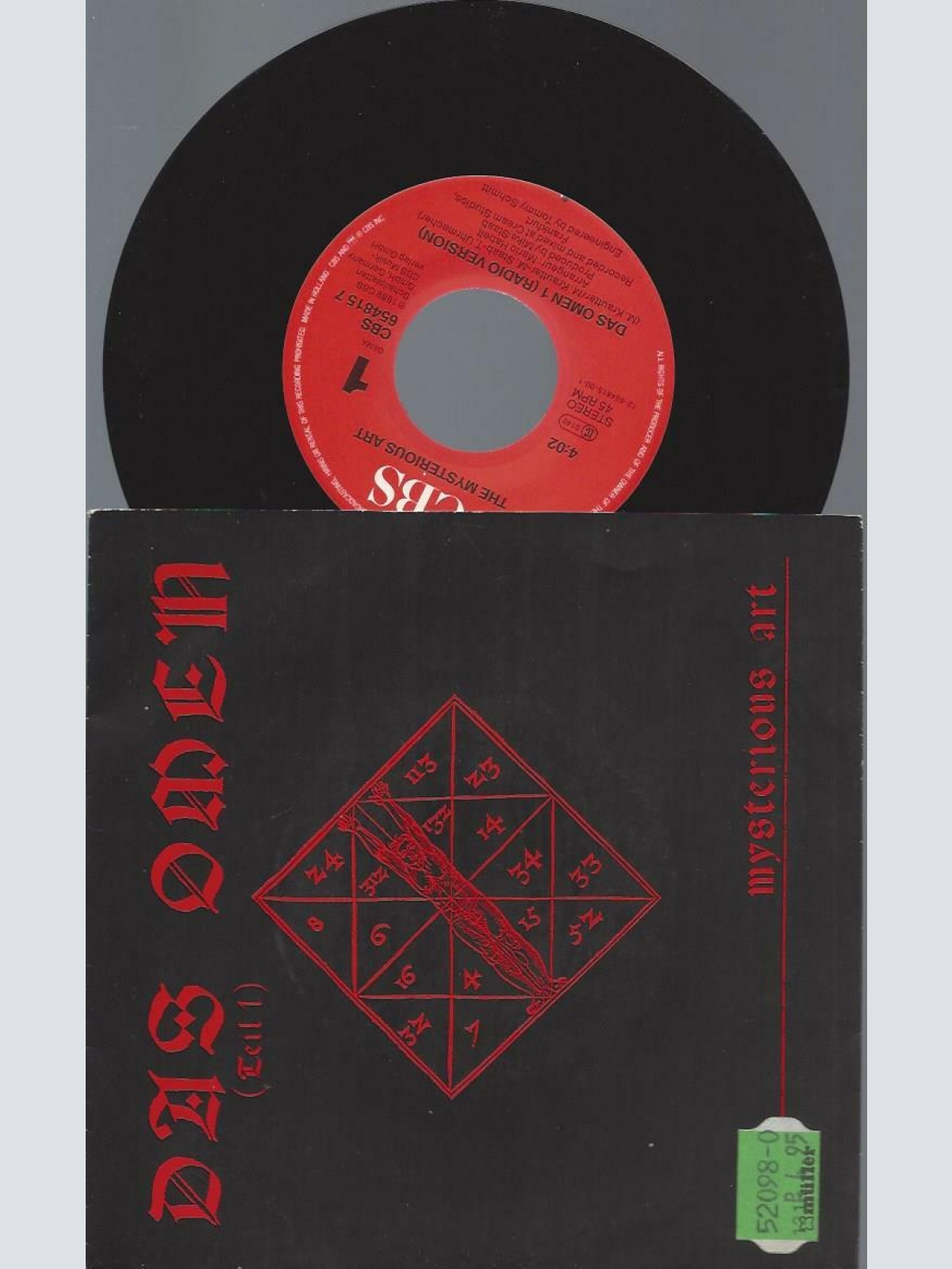 7"     Mysterious Art – Das Omen (Teil 1)