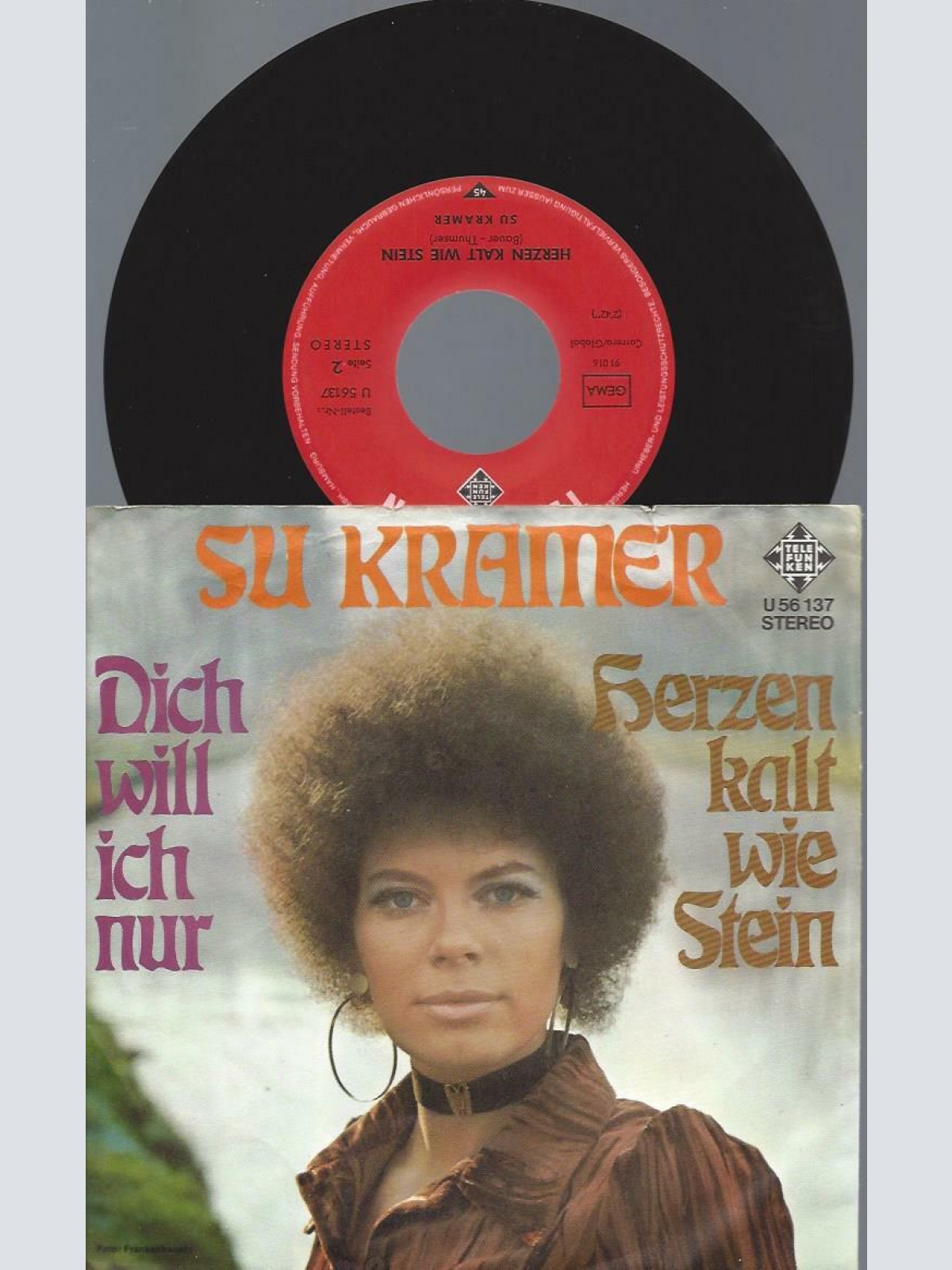7"   Su Kramer  Dich Will Ich Nur