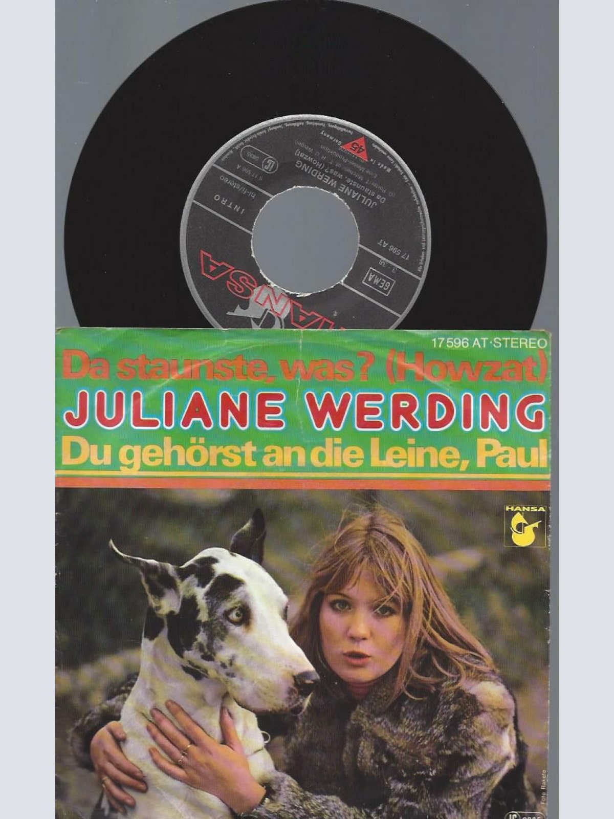 7"    Juliane Werding  Da Staunste, Was