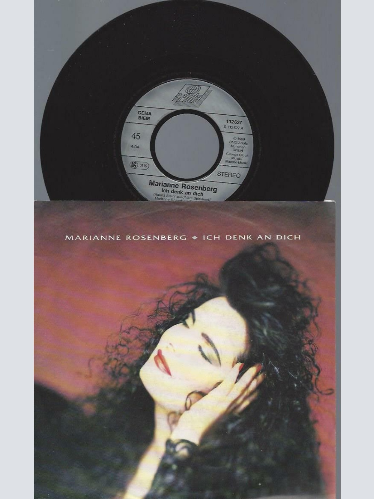 7"   Marianne Rosenberg – Ich Denk An Dich