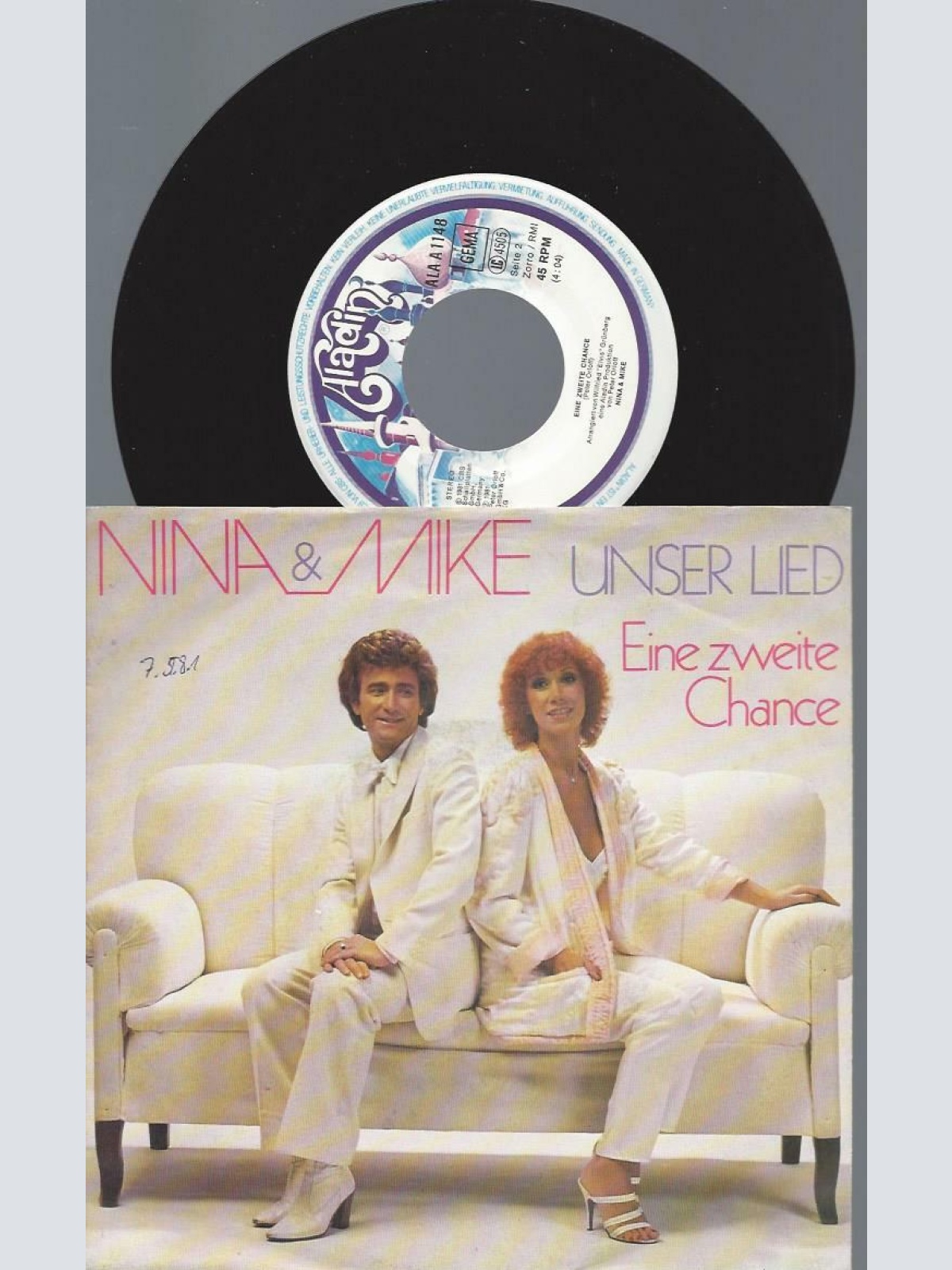 7"      Nina & Mike – Unser Lied