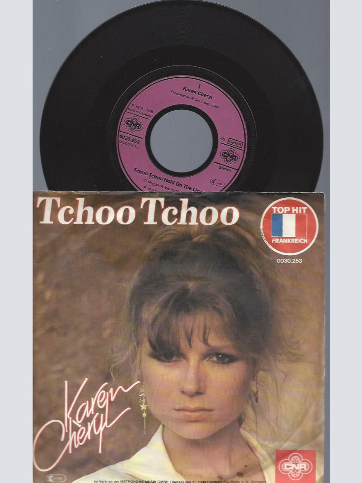 7"   Karen Cheryl  Tchoo Tchoo