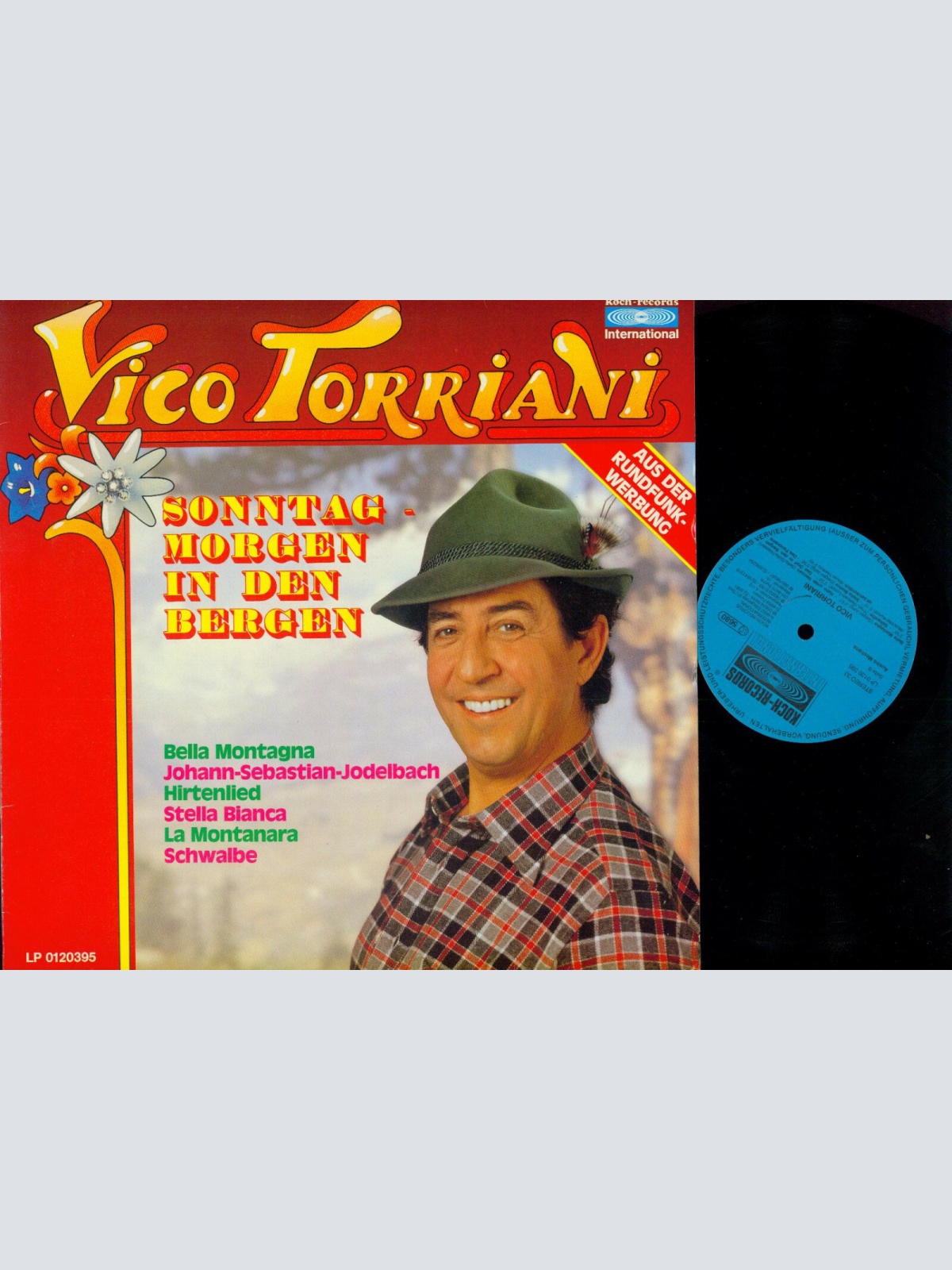 LP--  Vico Torriani – Sonntagmorgen In Den Bergen