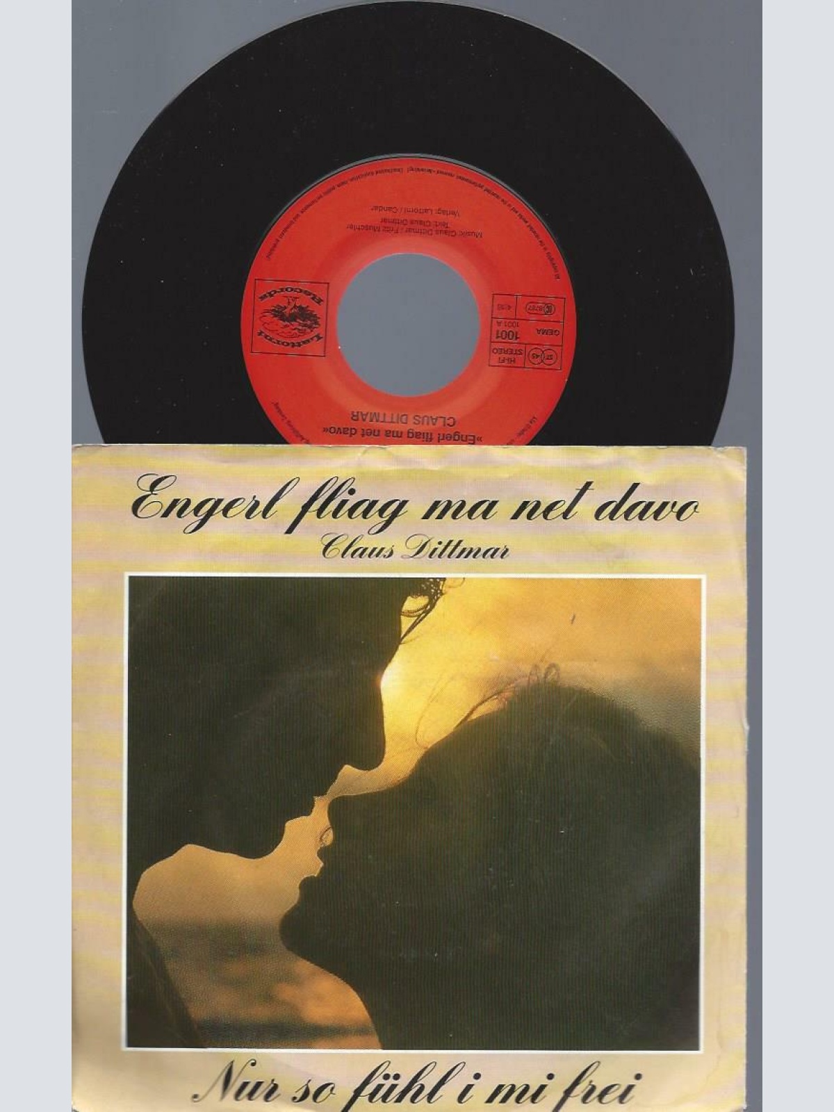 7"     Claus Dittmar – Engerl Fliag Ma Net Davo