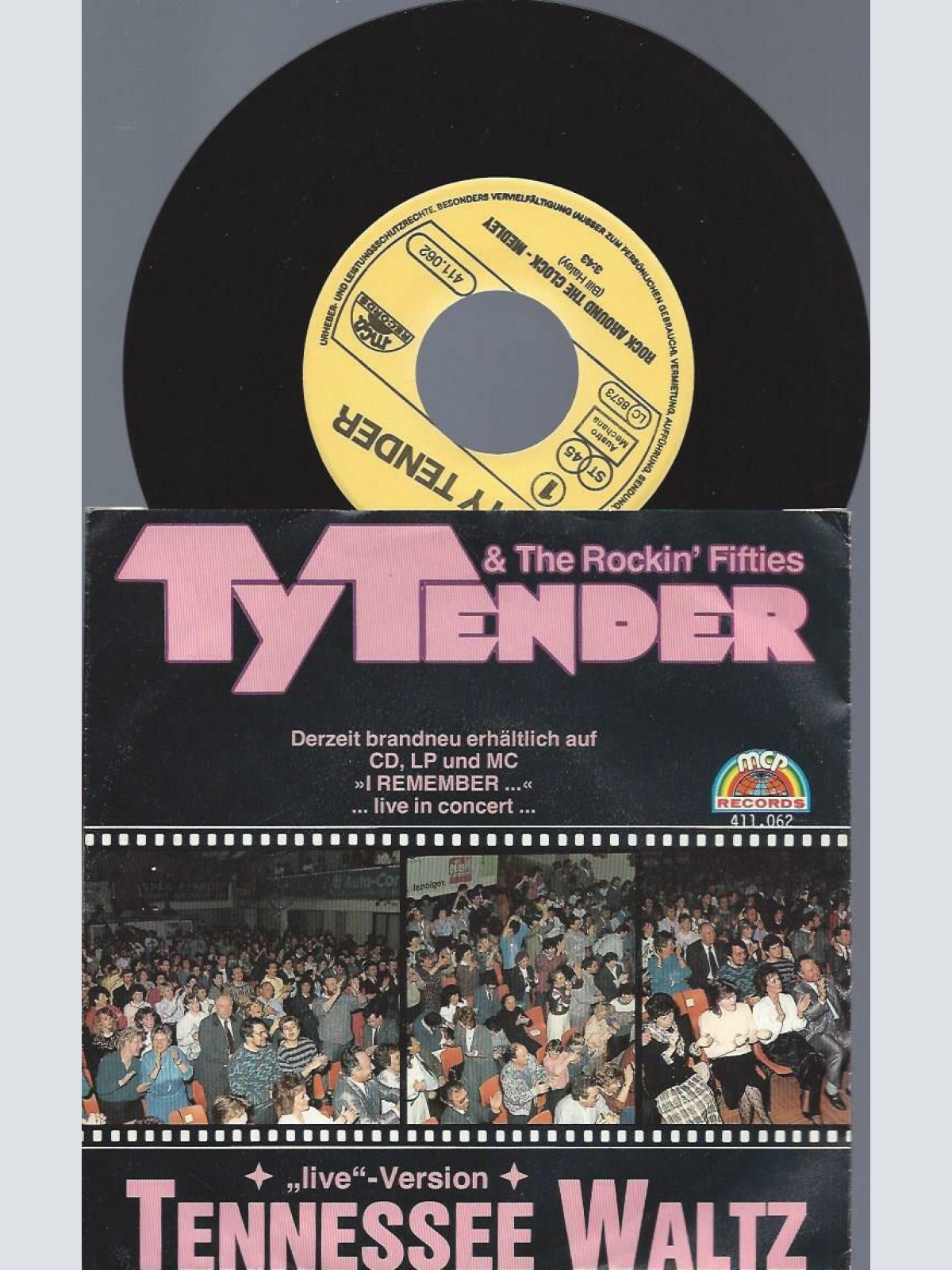 7"   Ty Tender, The Rockin' Fifties  Rock Around The Clock