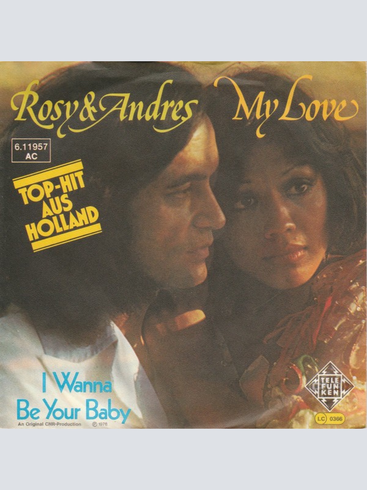 7", Single Rosy & Andres - My Love
