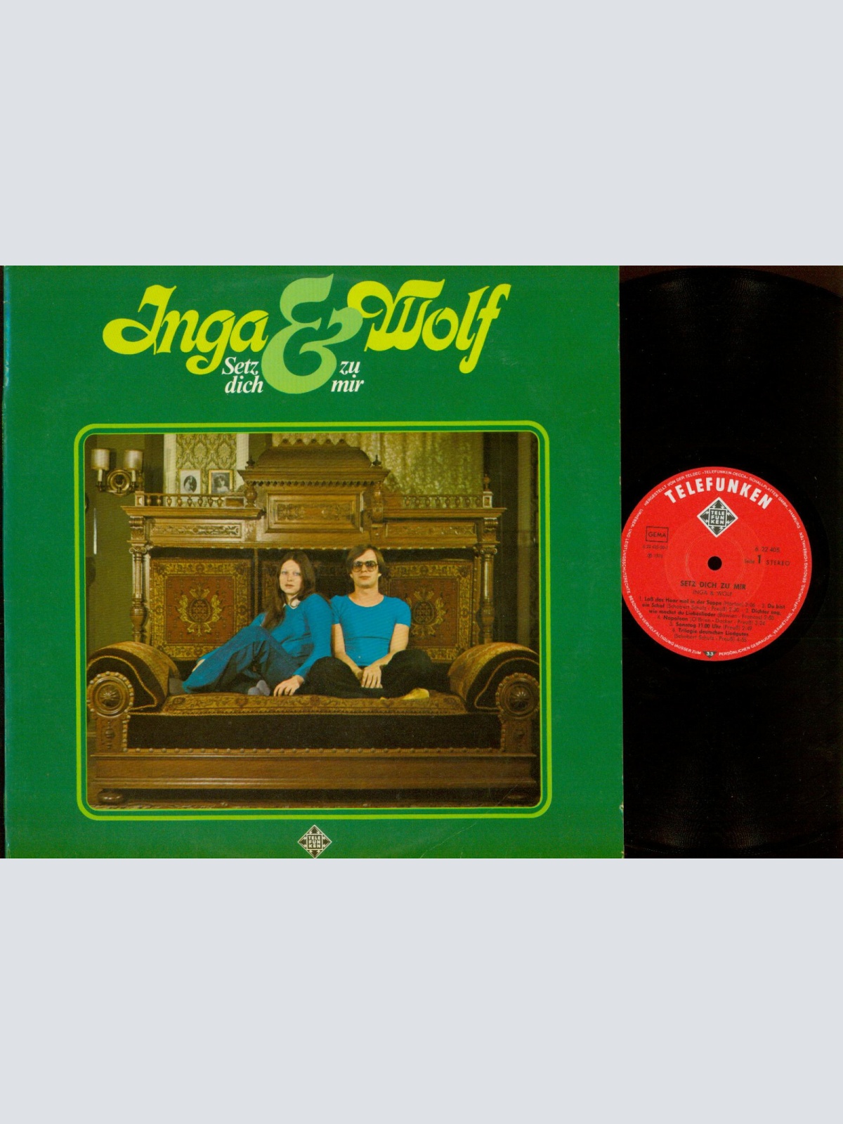 LP--   Inga & Wolf  Setz Dich Zu Mir