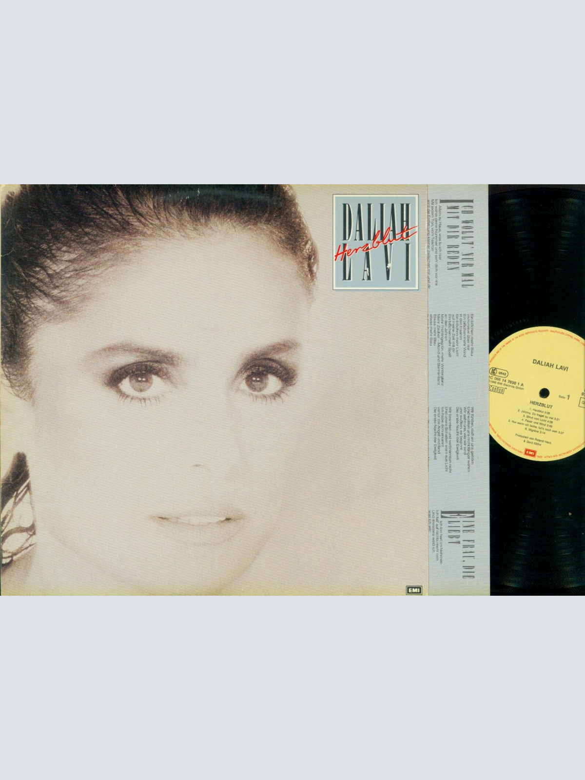 LP-- Daliah Lavi  Herzblut // OIS