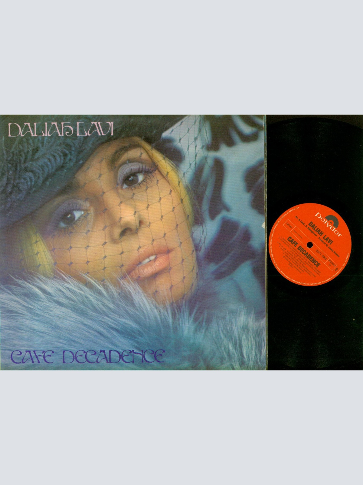 LP--  Daliah Lavi  Cafe Decadence // FOC