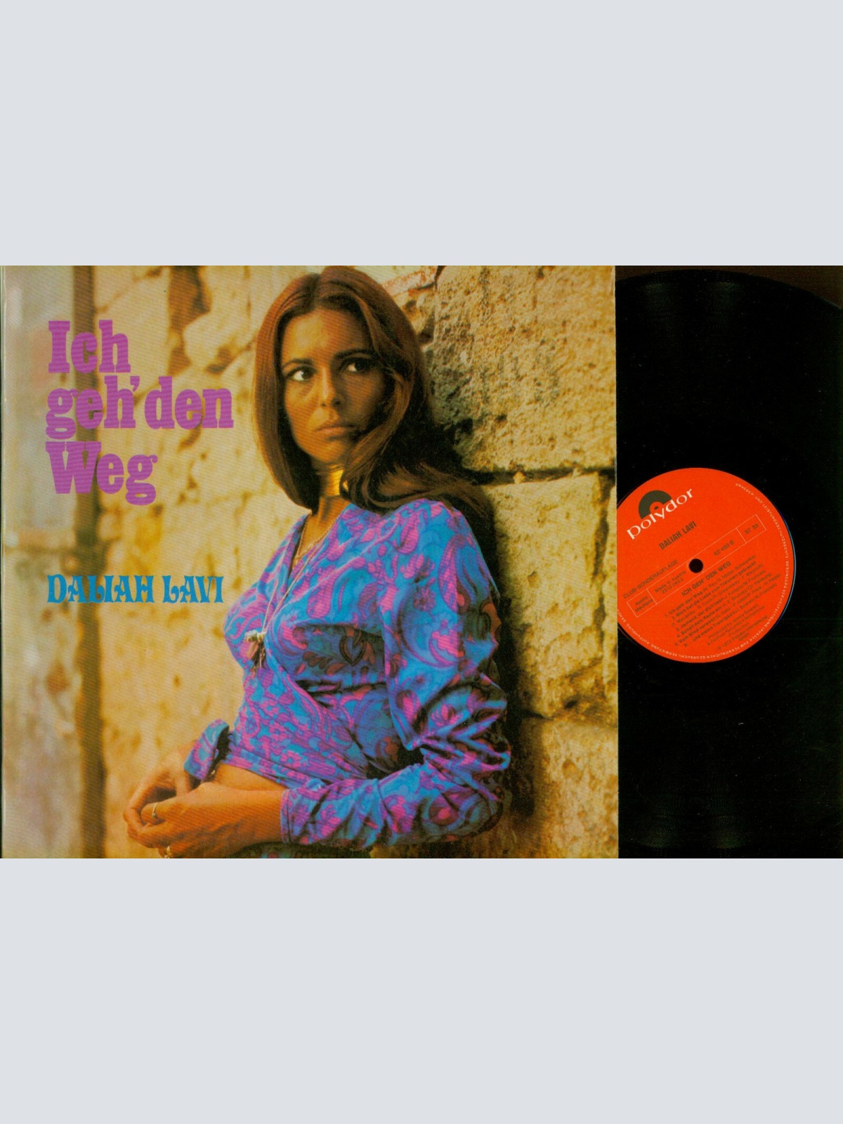 LP--  Daliah Lavi – Ich Geh' Den Weg  / Club 62480 AT