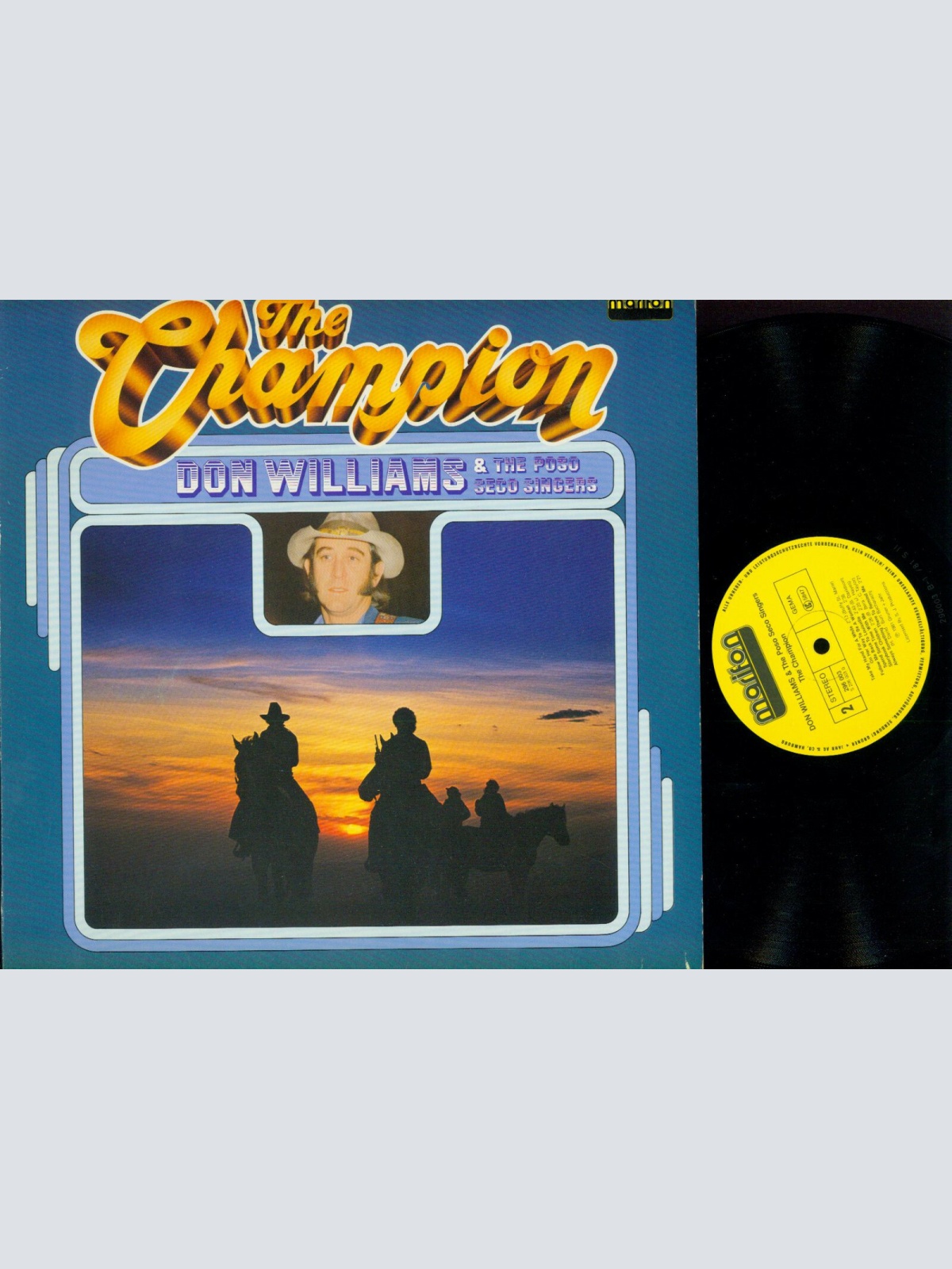 LP--Don Williams & The Poso Seco Singers – The Champion