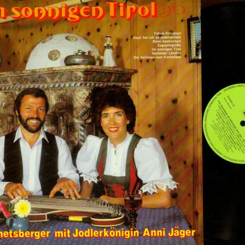 LP--Im sonnigen Tirol // Anni Jäger Fritz Hemetsberger // VM Records