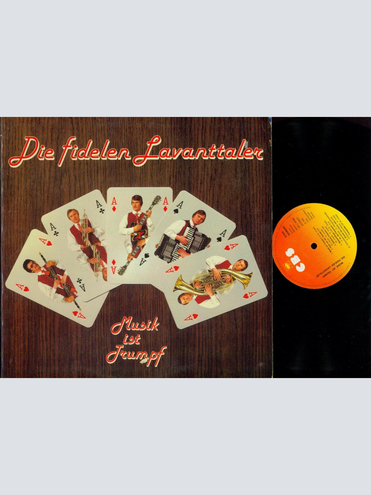 LP-- Die Fidelen Lavanttaler  Musik Ist Trumpf