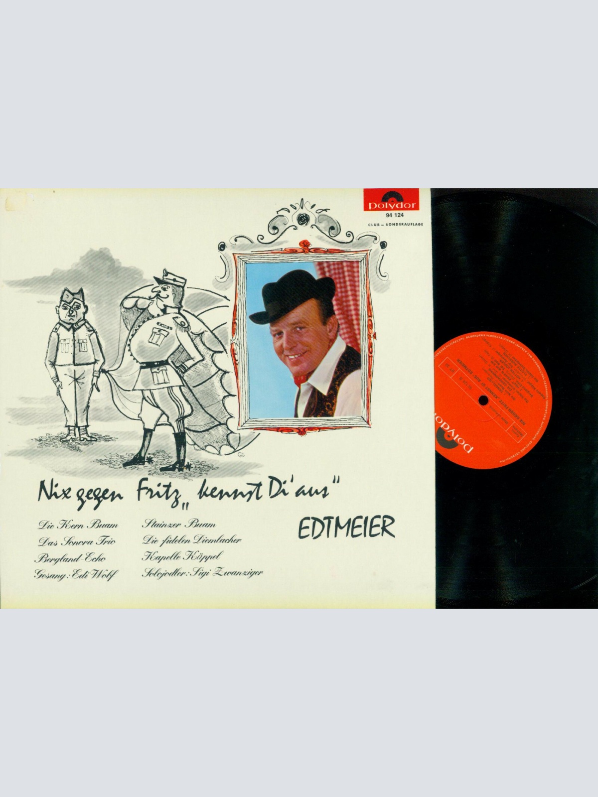 LP-- Nix Gegen Fritz "Kennst Di Aus"  / Kern Buam // Köppel