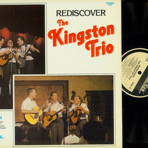LP--  Kingston Trio  Rediscover The Kingston Trio