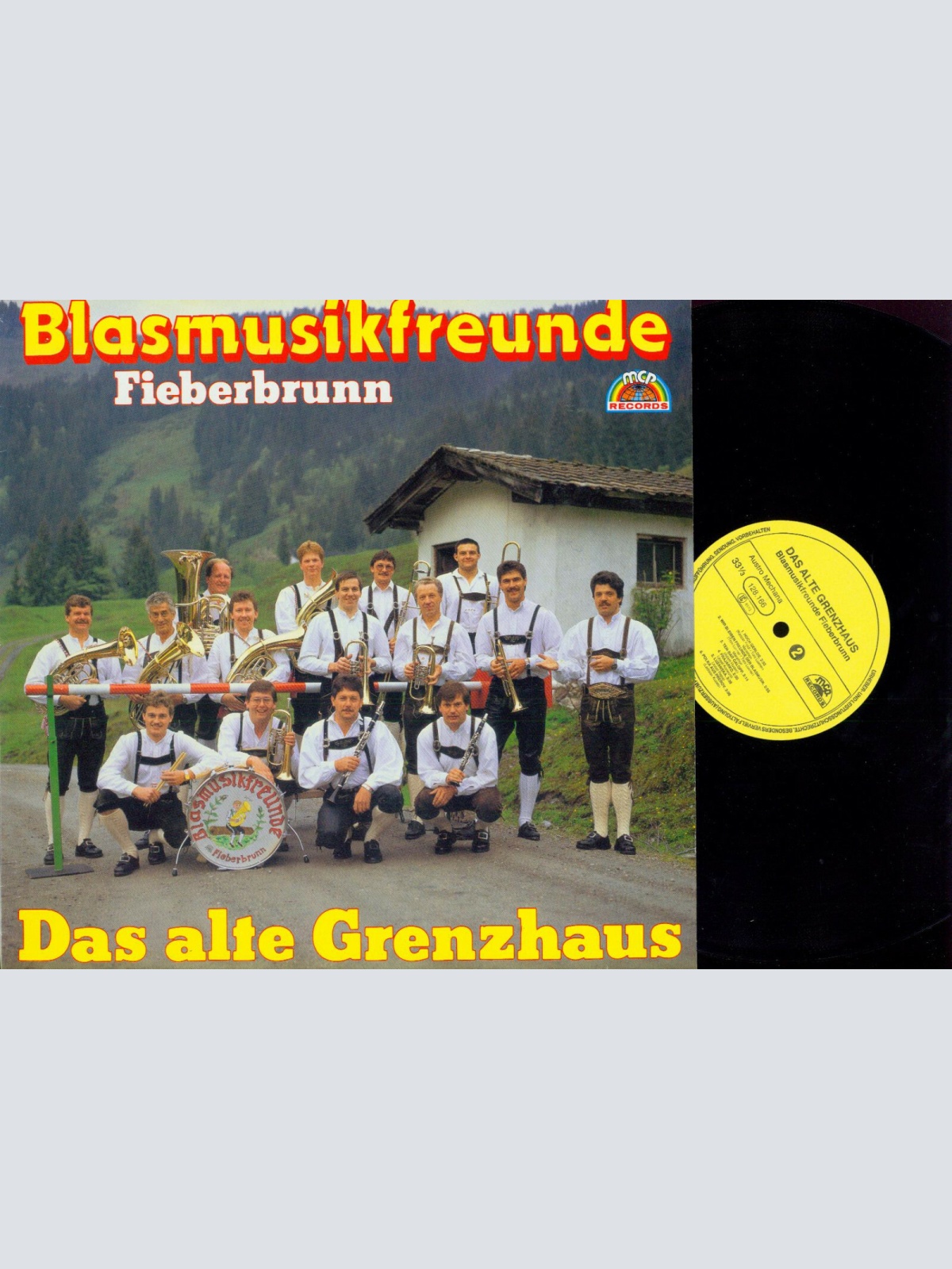 LP-- Blasmusikfreunde Fieberbrunn Das alte Grenzhaus