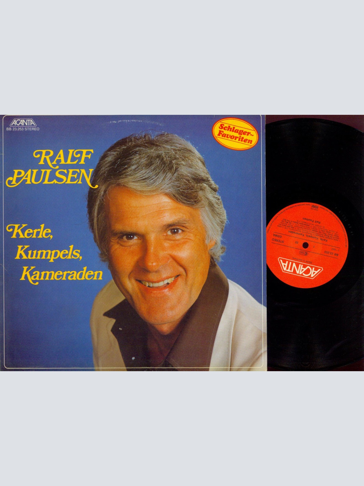 LP--   Ralf Paulsen – Kerle, Kumpels, Kameraden