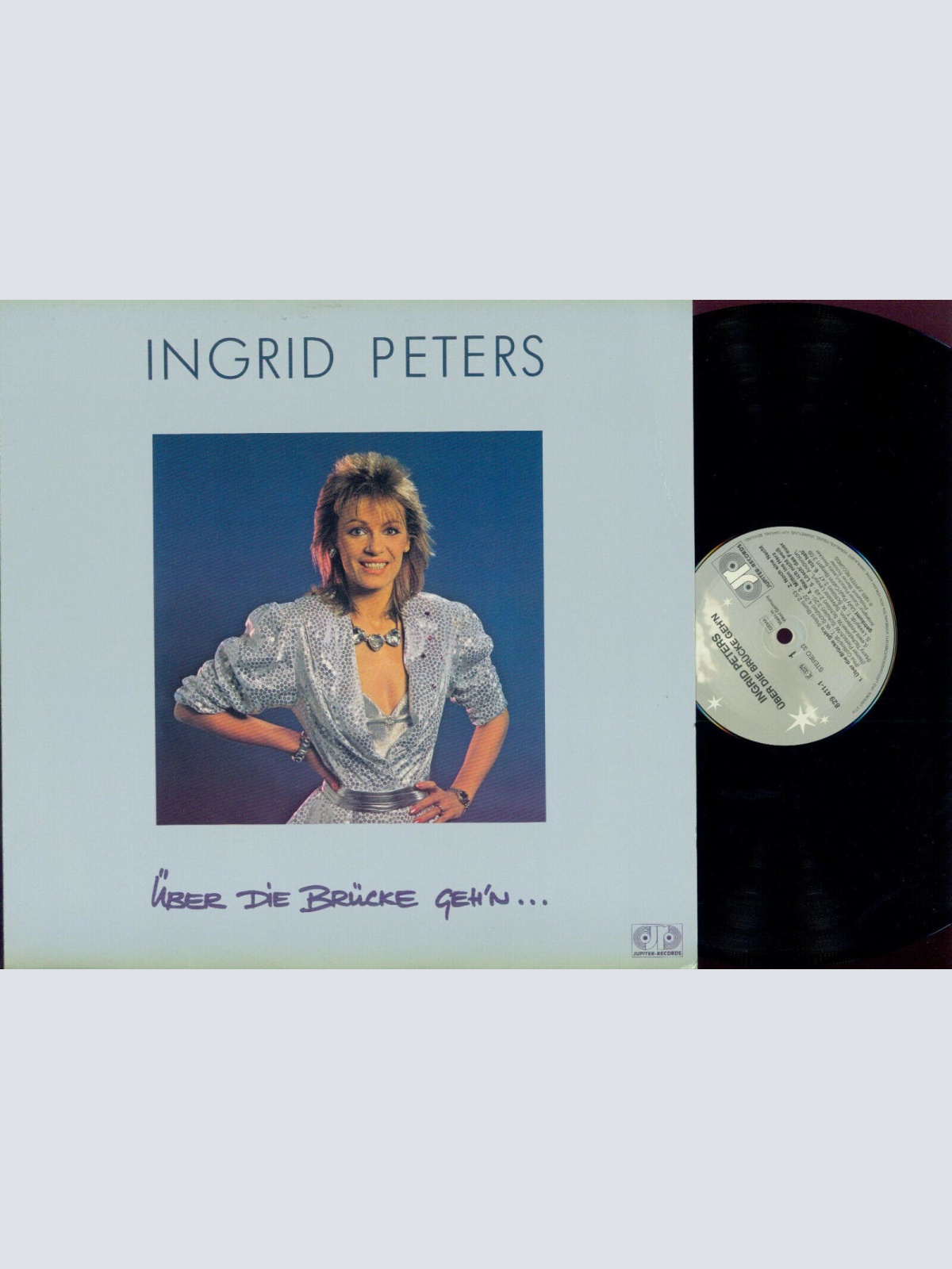 LP--  Ingrid Peters  Über Die Brücke Geh'n.