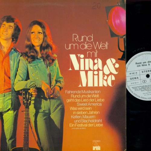 LP--  Nina & Mike  Rund Um Die Welt Mit Nina & Mike