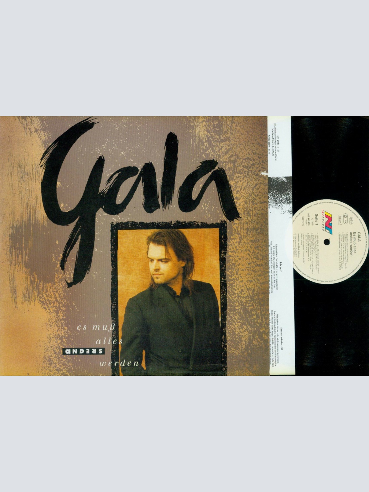 LP--  Gala  – Es Muss Alles Anders Werden