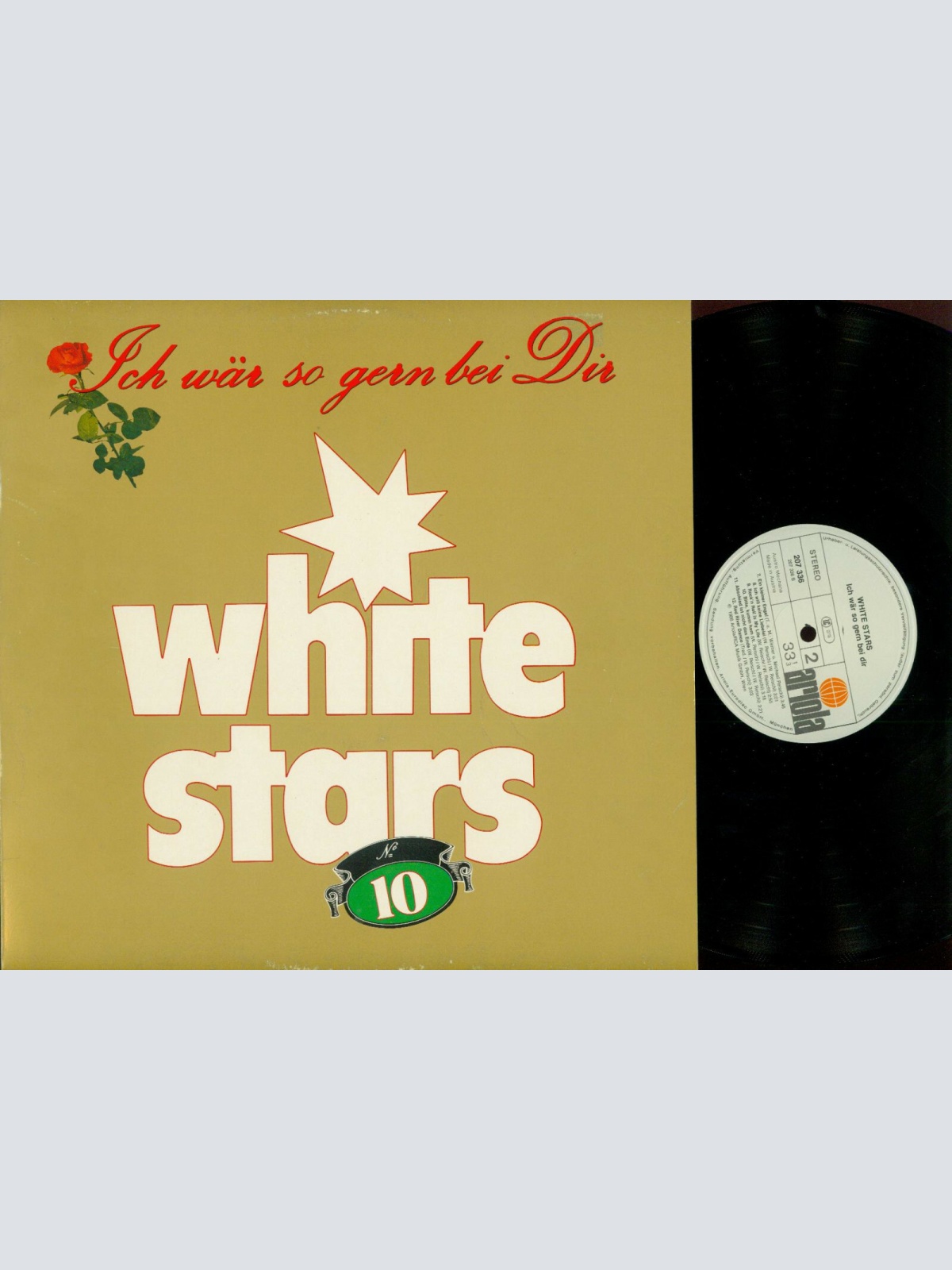 LP--  White Stars  Ich Wär So Gern Bei Dir