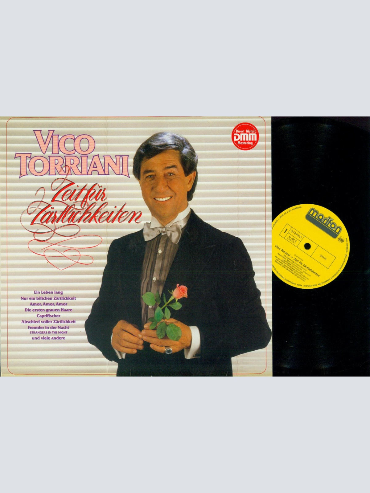 LP--   Vico Torriani  Zeit Für Zärtlichkeiten