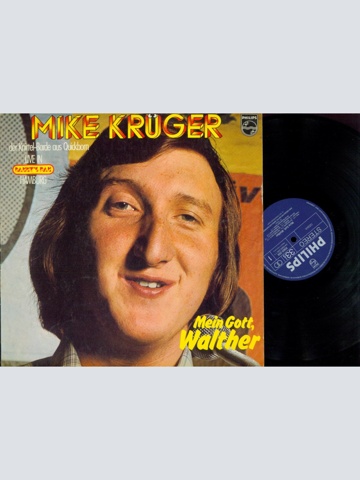 LP--   Mike Krüger  Mein Gott, Walther